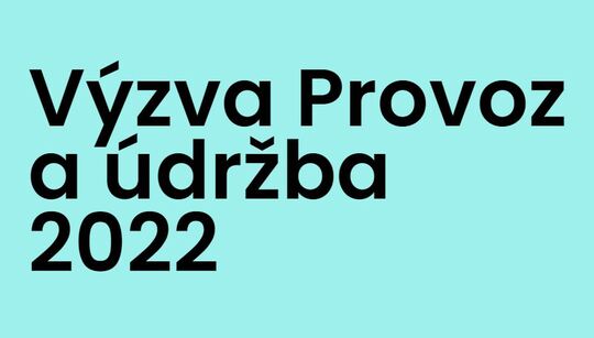 Dotační výzva Provoz a údržba 2022