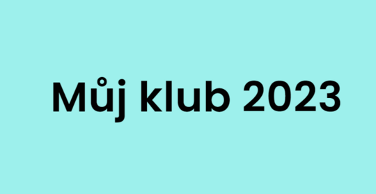 Můj klub 2023 - dodatek č. 1